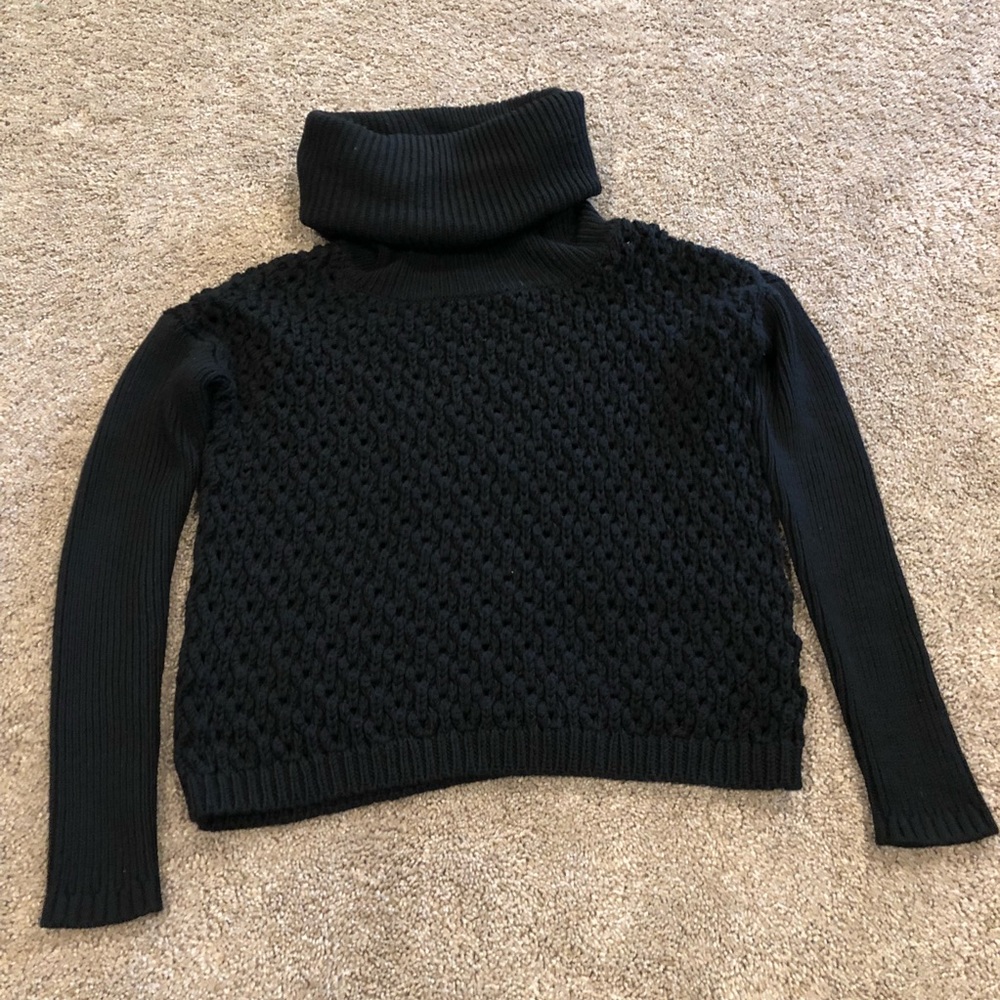 NWOT Alice + Olivia Black Knit Sweater